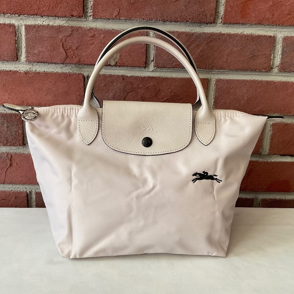 NEW Longchamp Le Pliage Club Small Cream Tote Bag NWOT - Picture 1 of 15
